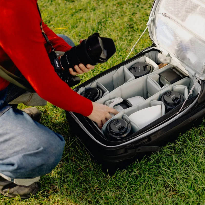 Valise à roulettes Roller Pro (Noir)