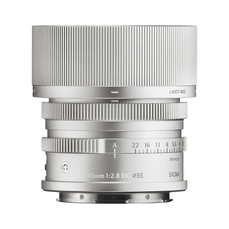 45mm f2.8 DG Contemporain (Contemporary) Monture L Argent
