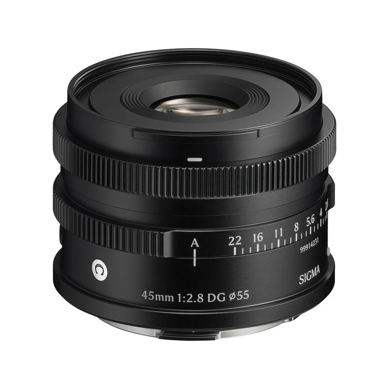 45mm f2.8 DG Contemporain (Contemporary) Monture L Noir