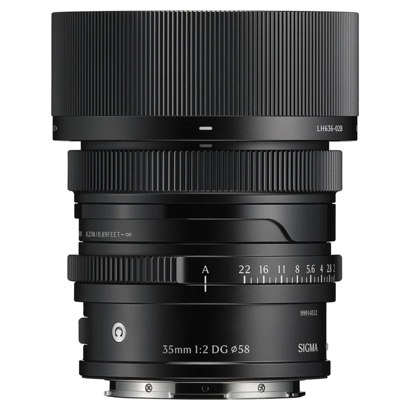 35mm f/2 DG Contemporain (Contemporary) Monture L Noir