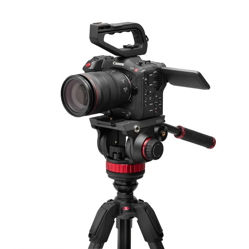 Trépied 055CXPRO4 Carbone avec Tête MVH502AH