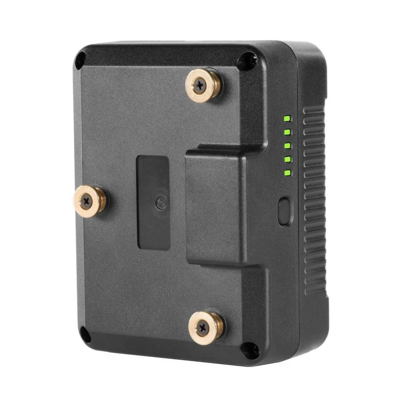 Batterie rechargeable Full Play 98 Wh Monture Gold avec Chargeur de batterie portable D-Tap