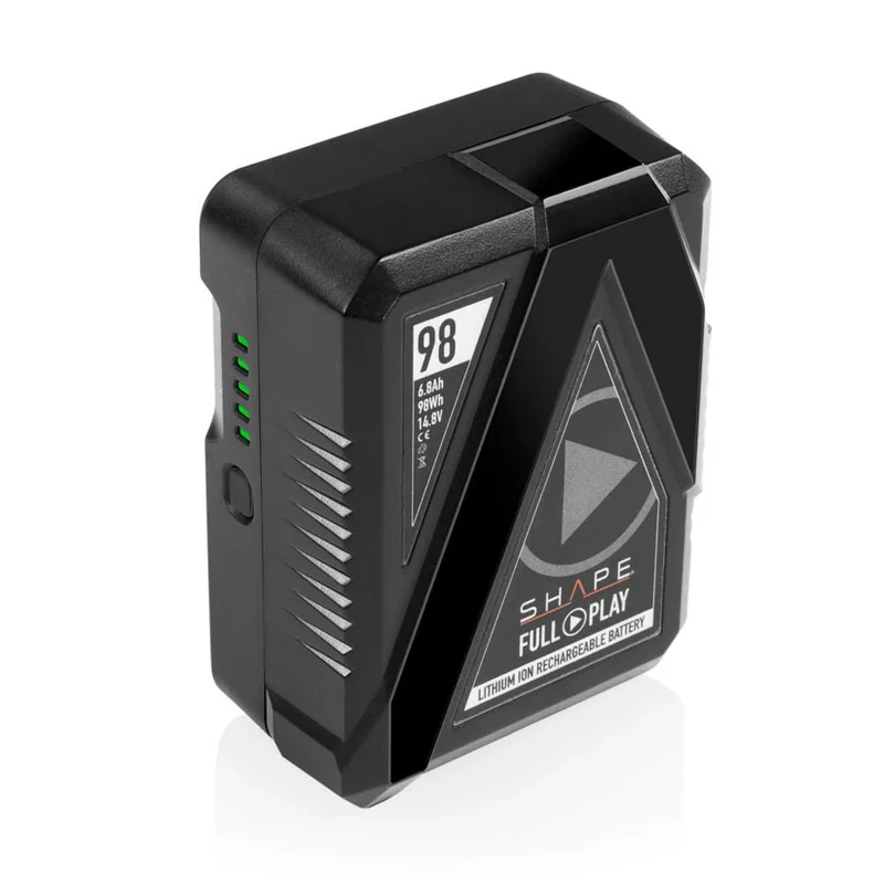 Batterie rechargeable Full Play 98 Wh V-Mount avec Chargeur de batterie portable D-Tap