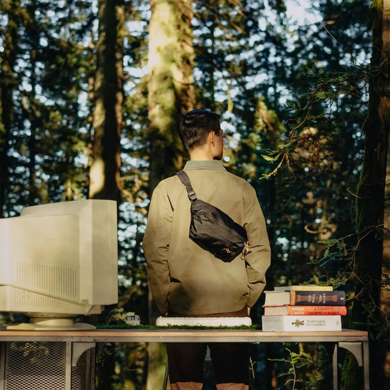 Sac à bandoulière d'extérieur Outdoor 4L (Noir)