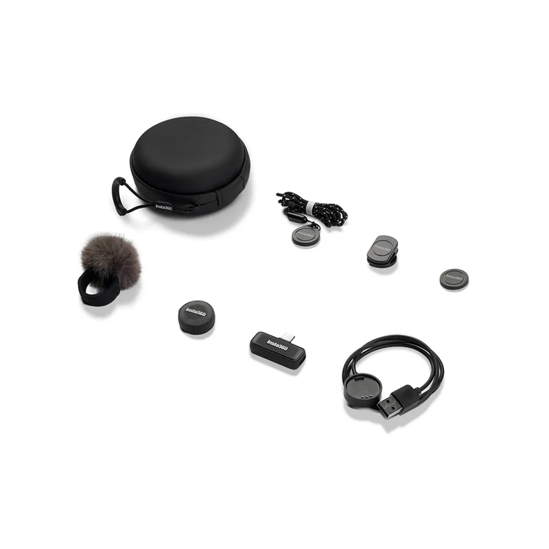 Mic Air (1 TX/1 RX) pour Insta360 X5/Ace Pro 2/Flow 2