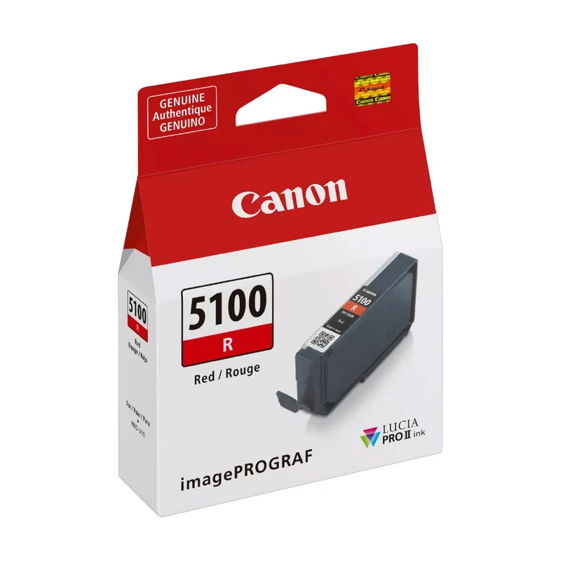 Cartouche d'encre PFI-5100 Rouge