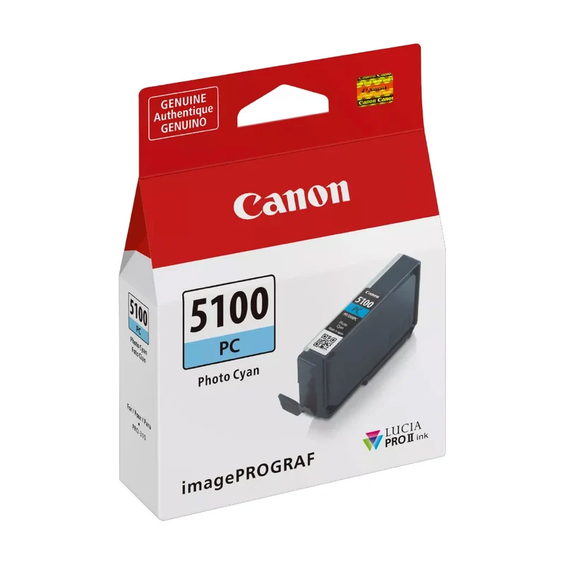 Cartouche d'encre PFI-5100 Cyan Photo
