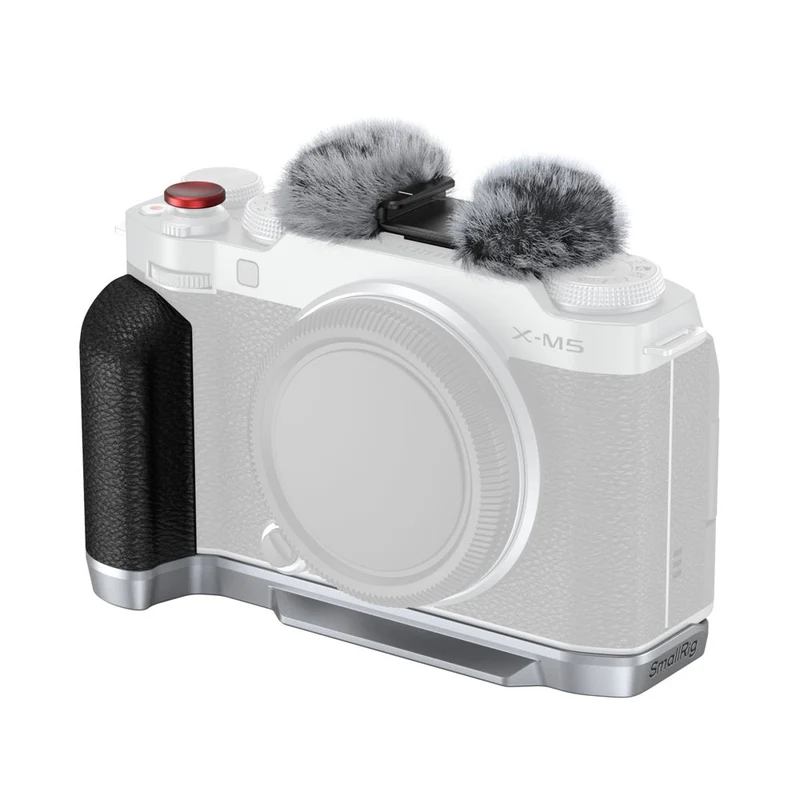 Poignée en L pour Fujifilm X-M5 (Argent)