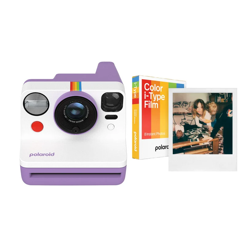 Polaroid Now Appareil i-Type Génération 3 avec Film couleur (Mauve)