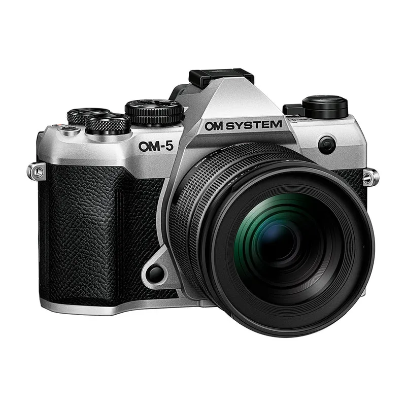 OM-5 Mark II avec 12-45mm f/4.0 PRO (Argent)