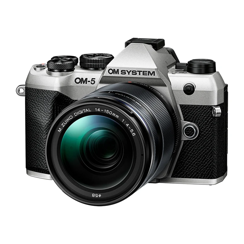 OM-5 Mark II avec 14-150mm f/4-5.6 II (Argent)