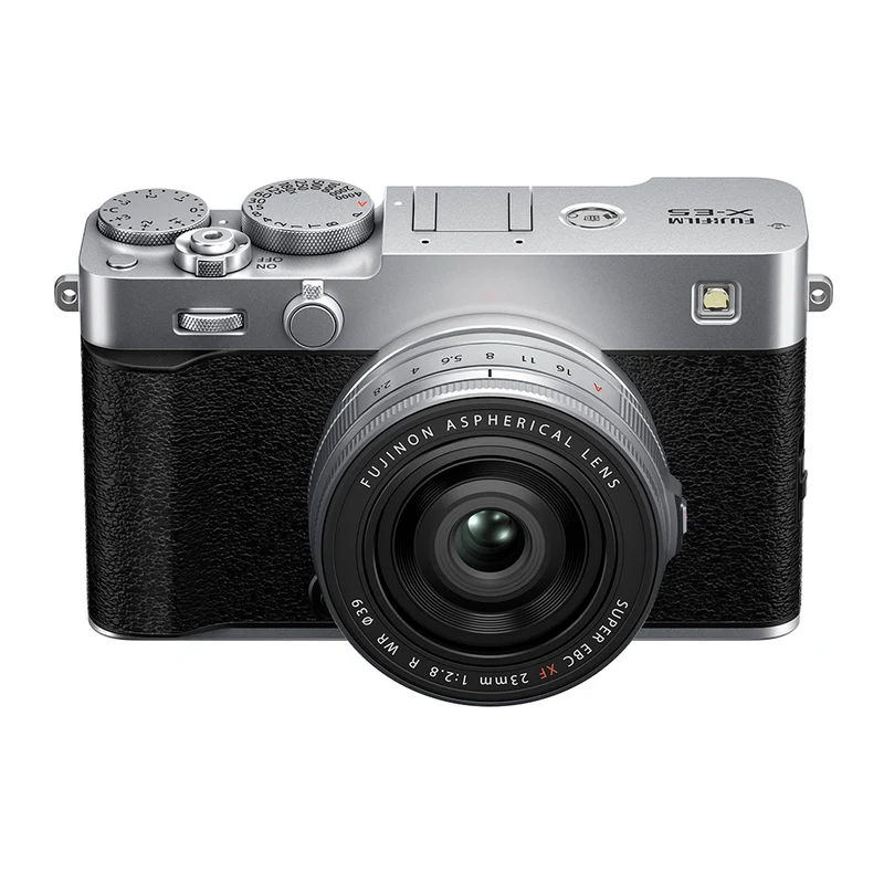 X-E5 avec XF 23mm f/2.8 R WR (Argent)