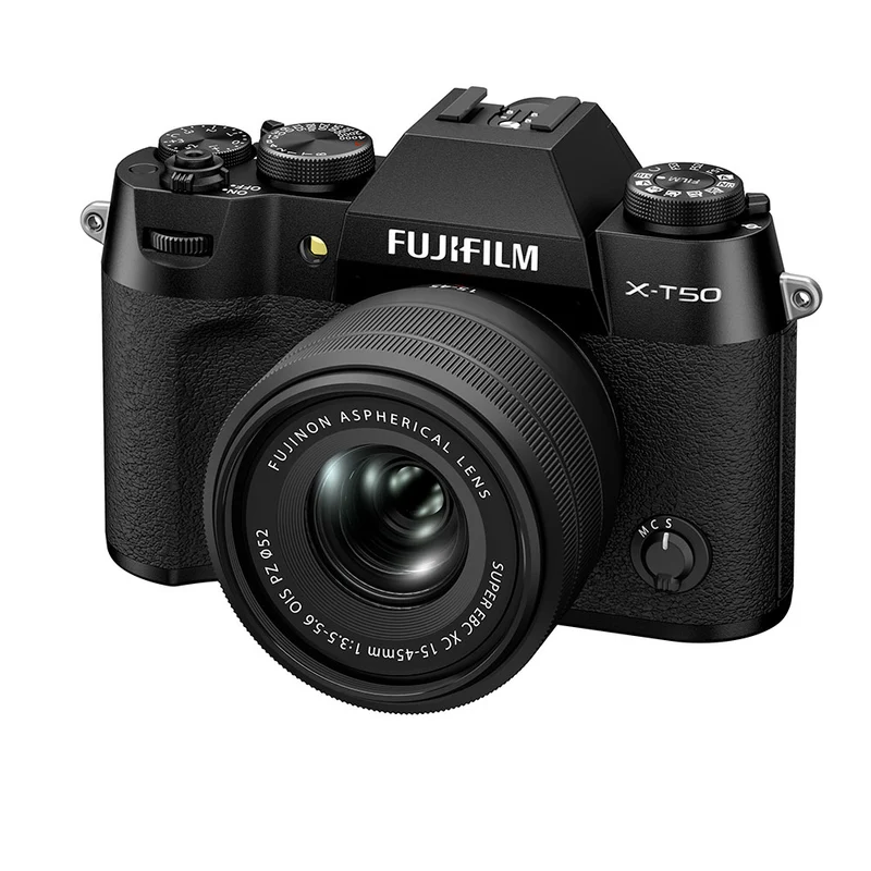 X-T50 avec XC 15-45mm f/3.5-5.6 OIS PZ (Noir)