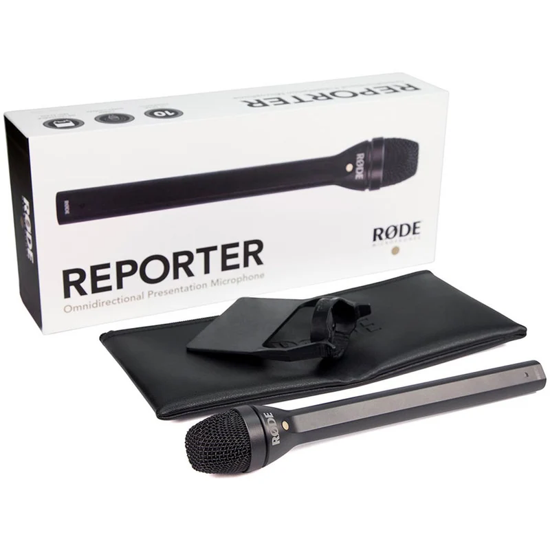 Microphone Reporter pour Interview