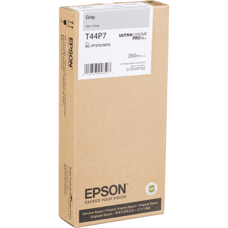 Cartouche d’Encre UltraChrome Pro12 Gris (350ml)