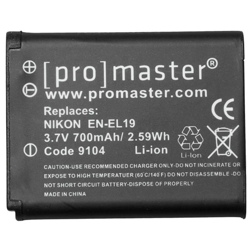 Pile EN-EL19 pour Nikon