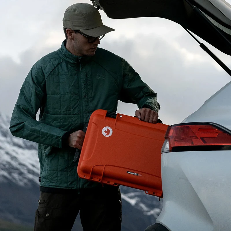 Valise Rigide à roulettes Nanuk 935 avec Mousse & Organisateur de couvercle (Olive)
