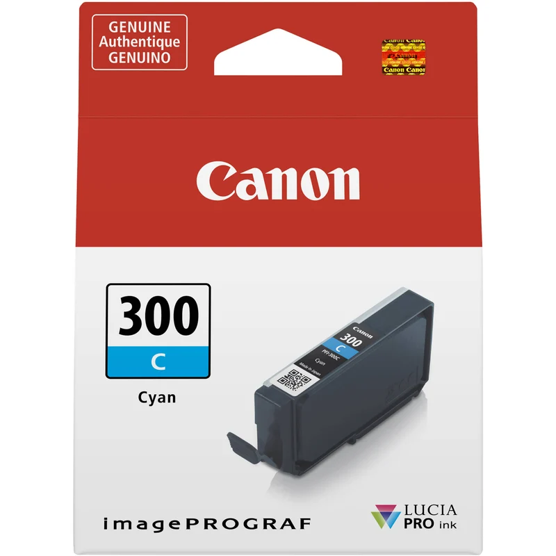Cartouche d'encre PFI-300 Cyan