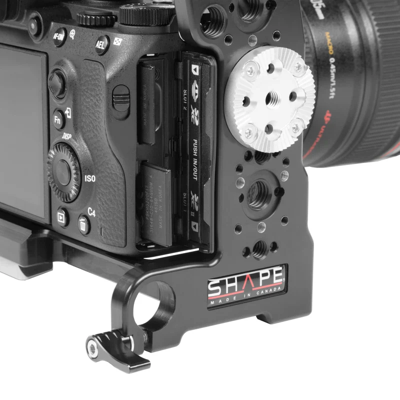 Support d'Épaule avec Cage pour Sony a7R III/a7 III