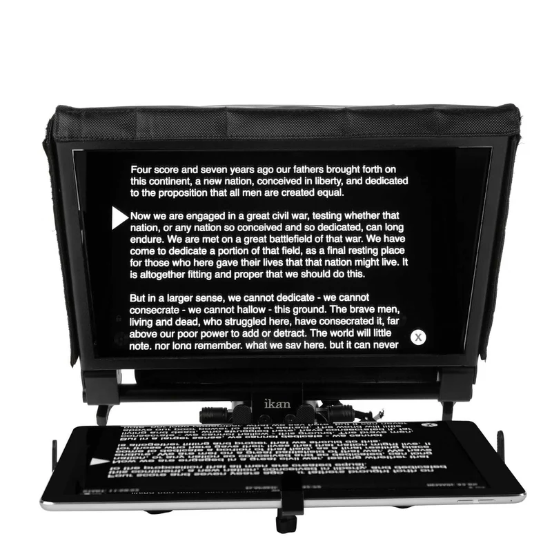 Téléprompteur Elite Universel pour Tablette Large avec Télécommande