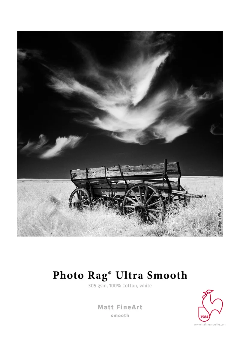 Papier Photo Rag® Ultra Smooth 305gsm 13"x19" (25 feuilles)