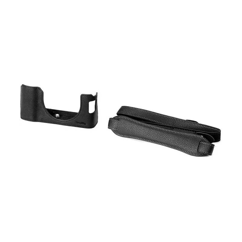 Demi-Étui cuir pour Fuji X100VI (Noir)