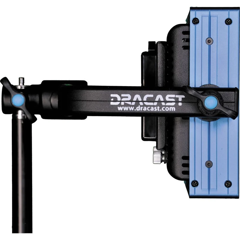 Dracast LED500 Pro Ensemble de 3 Lumières du Jour LED avec Monture V pour Pile et Trépieds (5600K)