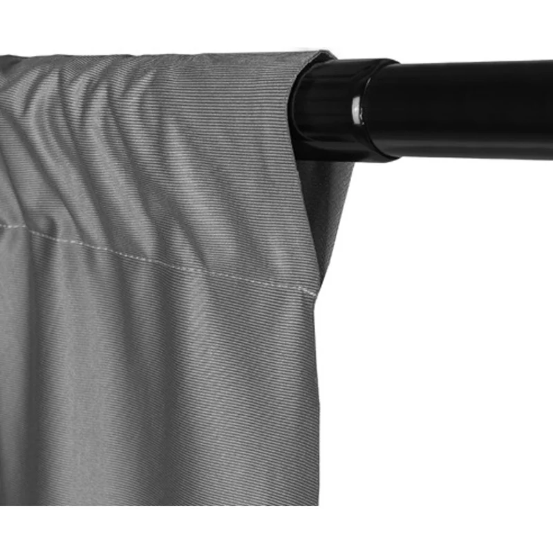 Toile de Fond Résistante aux Plis 10 x 20pi (Gris)