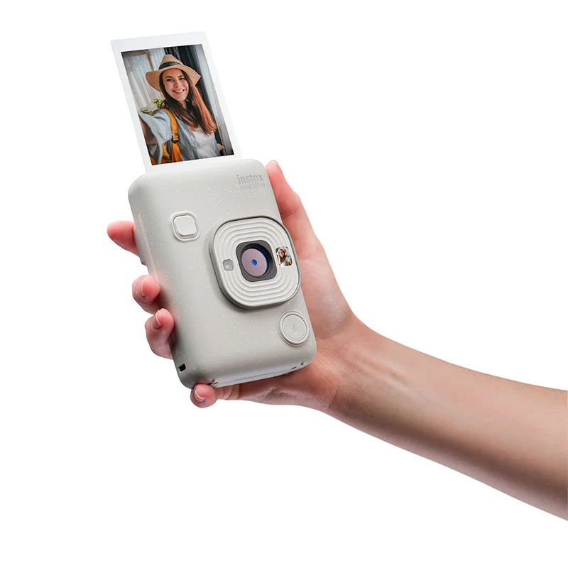 Instax Mini LiPlay hybride (Blanc Brumeux)