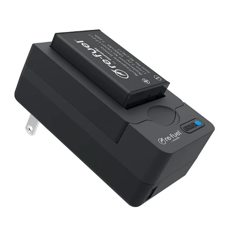 Ensemble pile et chargeur Re-Fuel pour Canon LP-E17