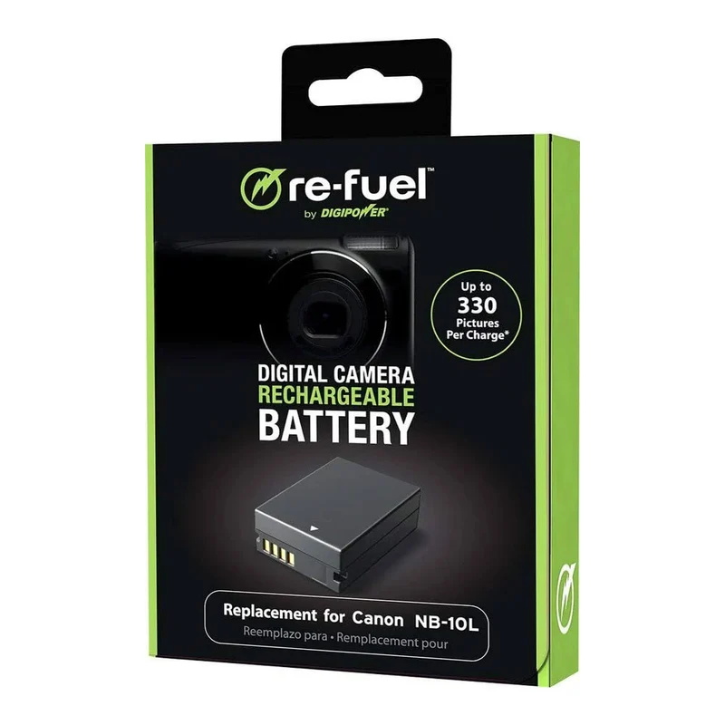 Pile Re-Fuel NB-10L pour Canon