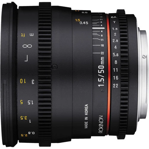 50mm T1.5 Cine DS pour Nikon F