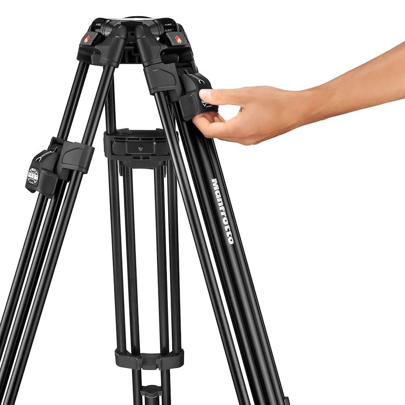 Trépied en Aluminium avec Tête Vidéo 526 et Étui