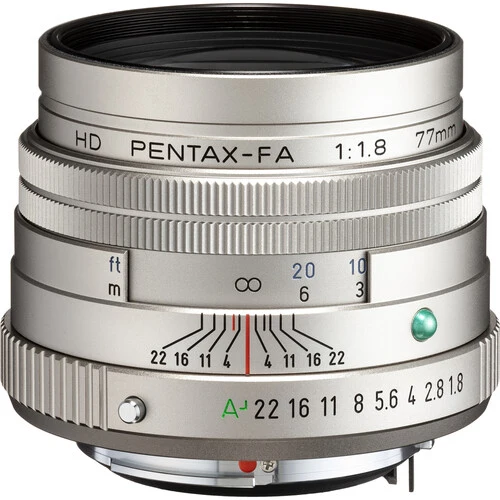 Pentax HD Pentax-FA 77mm f/1.8 Limited (Argent)