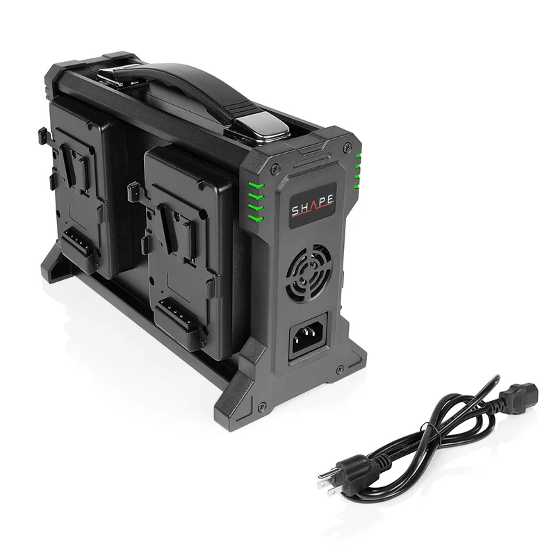 Chargeur lithium-ion intelligent à 4 canaux pour Pile Monture V 26V (V-Mount Full Play)