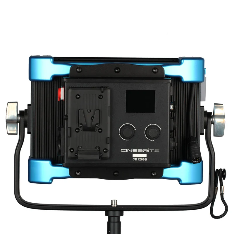 Cinebrite 1200 Lumière Bicolore LED avec Monture V pour pile