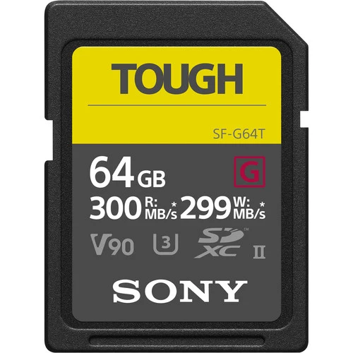 Carte Mémoire SDXC Série SF-G TOUGH UHS-II V90 64GB