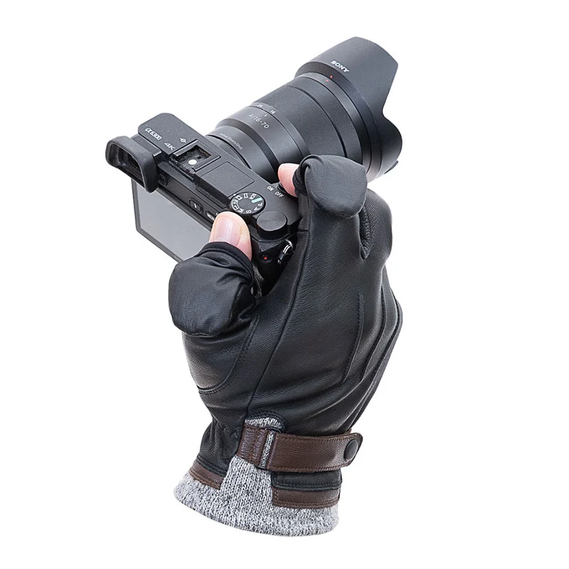 Gants Djuke (Noir, Moyen)