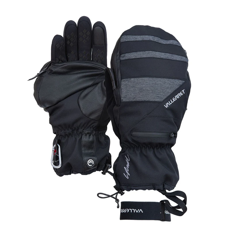 Gants / Mitaines Skadi LRS Zipper (Noir, Moyen)