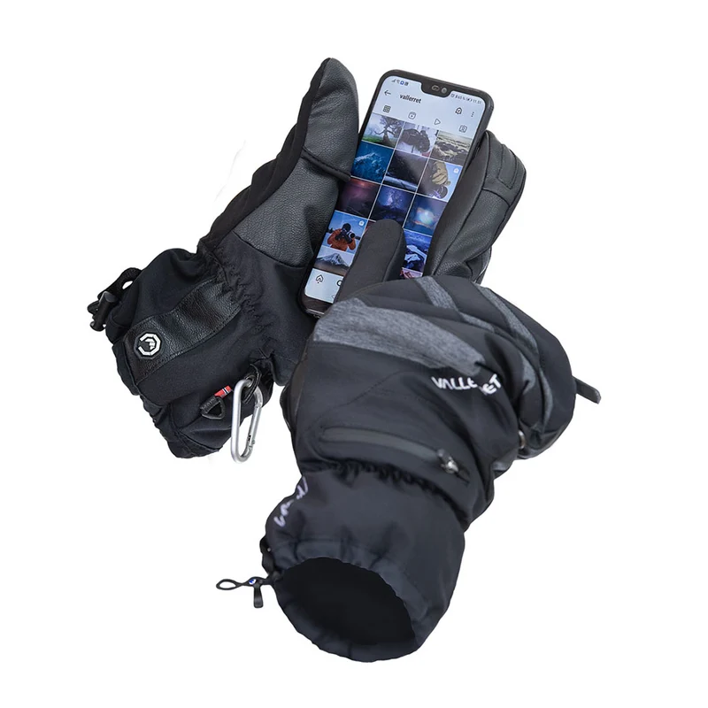 Gants / Mitaines Skadi LRS Zipper (Noir, XS)