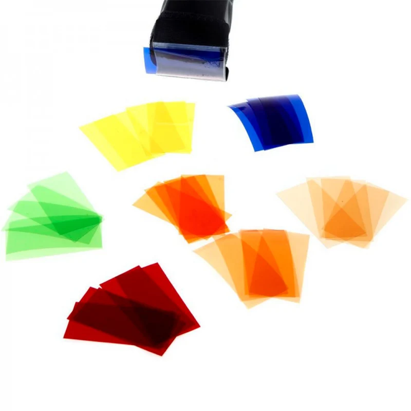 Filtres de Couleur pour flash tête rectangle