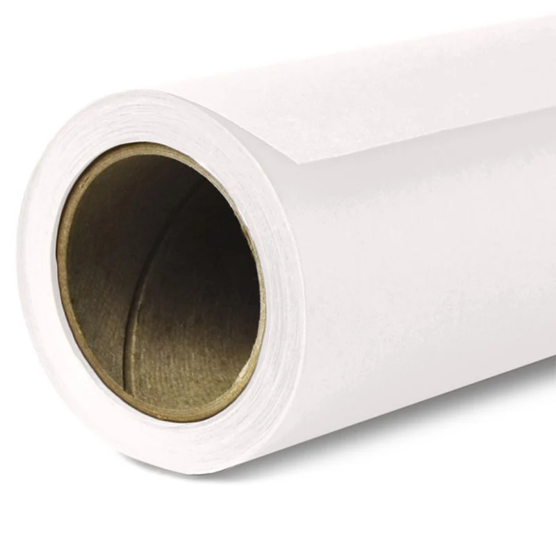 Rouleau de papier 107po x 36pi Blanc
