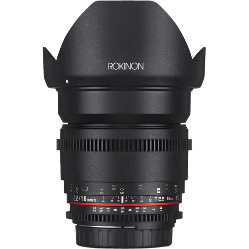 16mm T2.2 Cine DS pour Canon EF (APS-C)