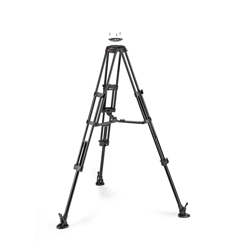 Trépied en aluminium avec bol 75/100mm