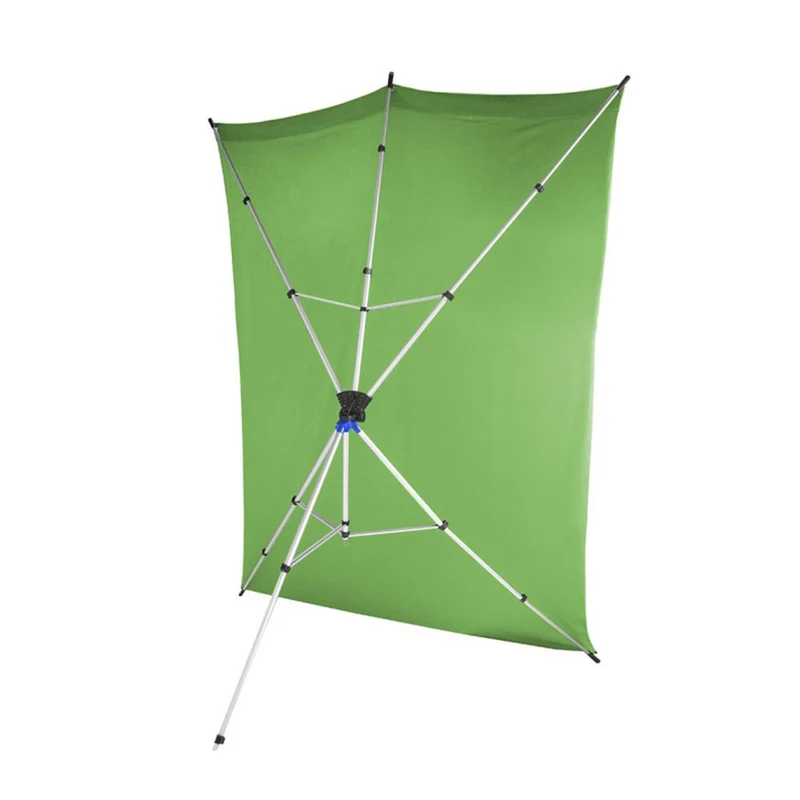 Fond de voyage avec support 5' x 7' Vert Chroma