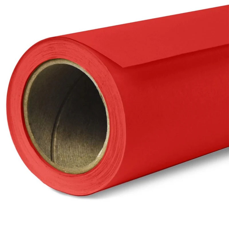 Rouleau de papier 86po x 36pi Rouge Primaire