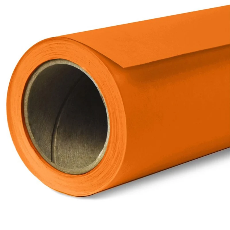 Rouleau de papier 86po x 36pi Orange