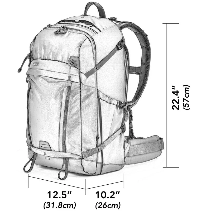 Sac à Dos BackLight 36L (Vert Montane)