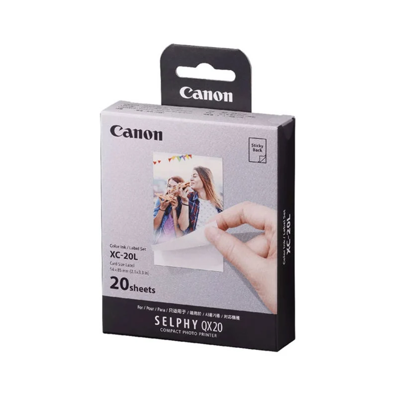 Encre Couleur/Papier 20F XC-20L pour Selphy QX20