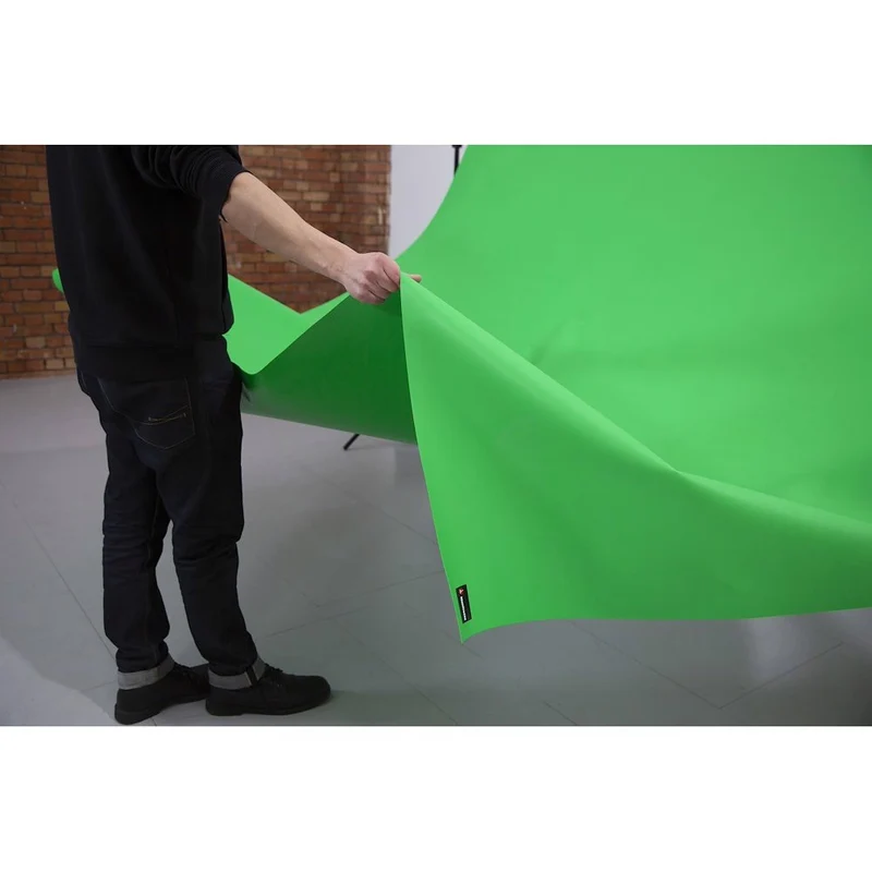 Fond/Plancher Vinyle Vert Chroma Key 2.75 x 6m